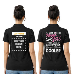 Women polo T-shirt – Customize