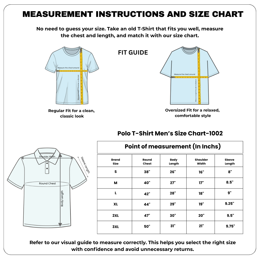 Men polo T-shirt – Customize