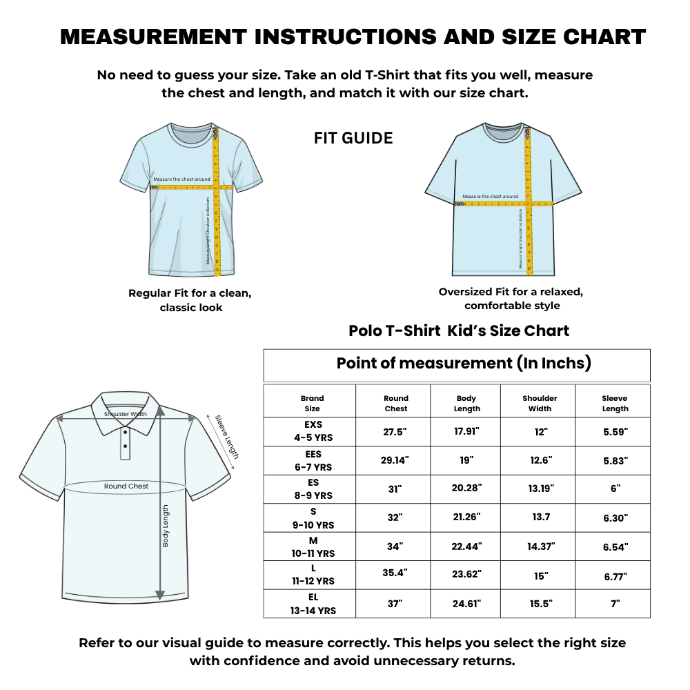 Girl’s Plain Polo T-Shirt - 250 GSM (100% premium compact cotton pique)
