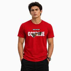 Men's Crew Neck t-shirt- Courage (170 GSM single jersey)