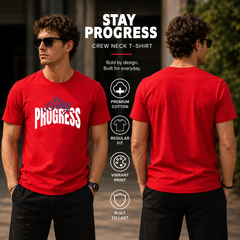 Men's Crew Neck t-shirt- Stay Process (170 GSM single jersey)