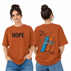 Women’s Oversized T-Shirt - Hope (225 GSM heavyweight fabric)