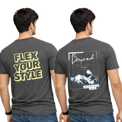 Men’s Plain V-Neck T-Shirt-Customize