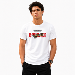 Men's Crew Neck t-shirt- Courage (170 GSM single jersey)