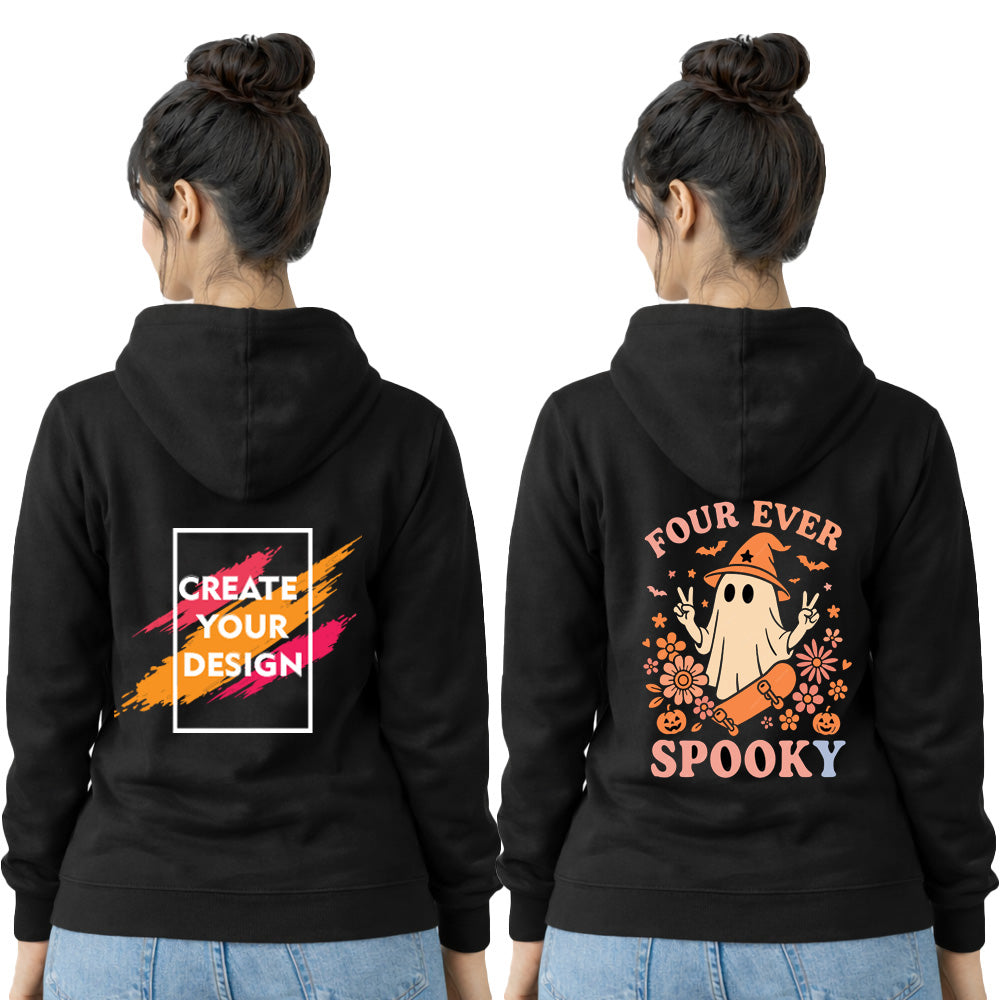 Women Hoodie Sweatshirt full sleeve – Customize