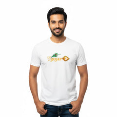 Men’s Graphic Print Round Neck T-Shirt- Murugan (170 GSM single jersey)