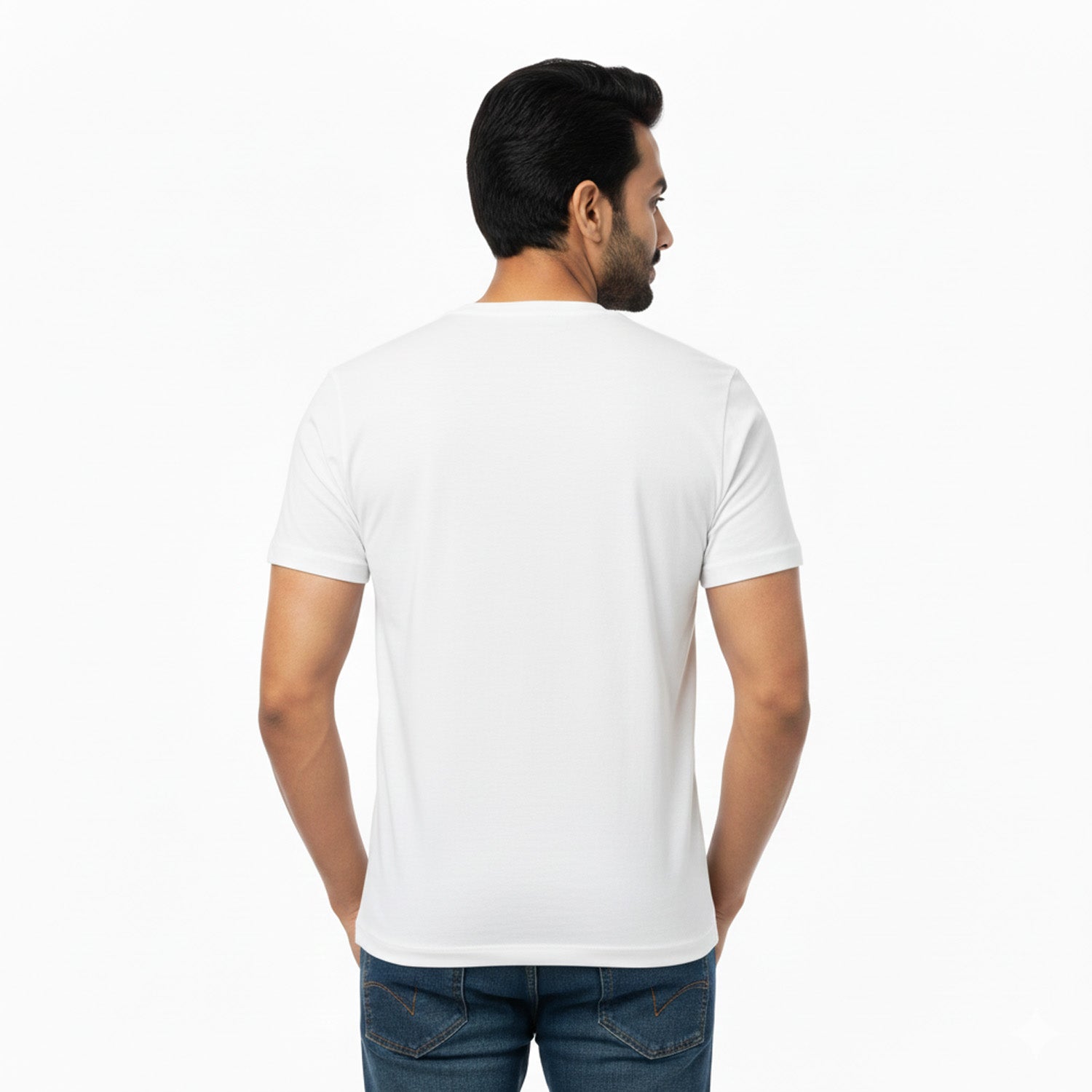Men’s Graphic Print Round Neck T-Shirt- Murugan (170 GSM single jersey)