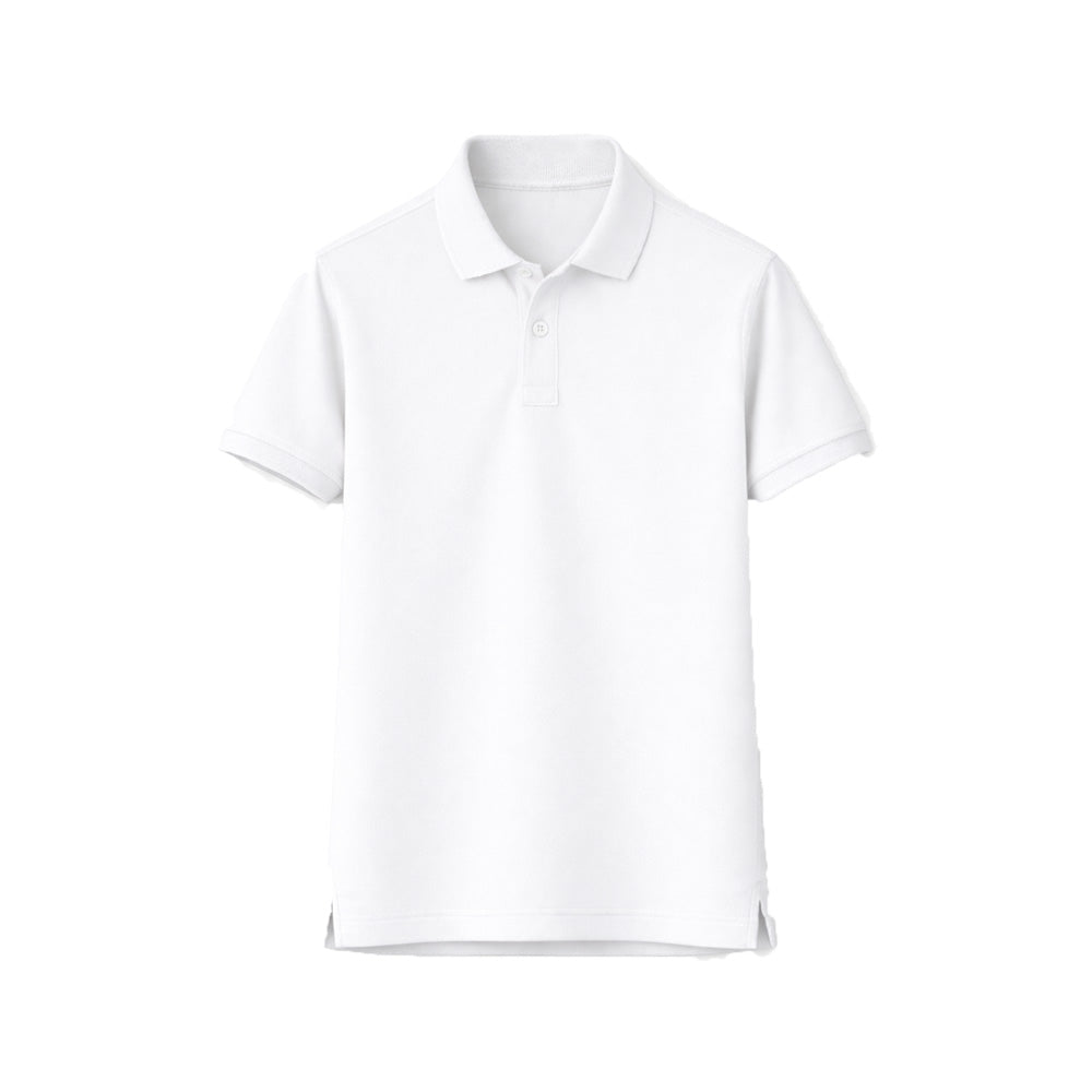 Boy’s Plain Polo T-Shirt - 250 GSM (60% Cotton 40% Polyester)