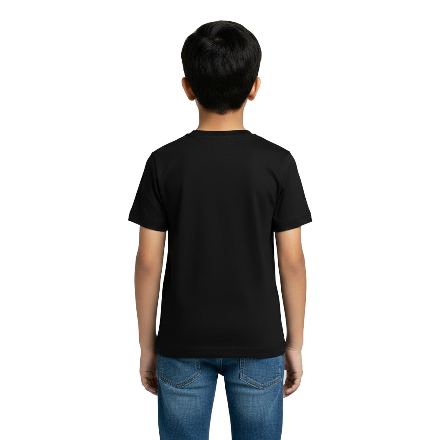 Boy's Graphic Print Round Neck T-Shirt- Ayyappan