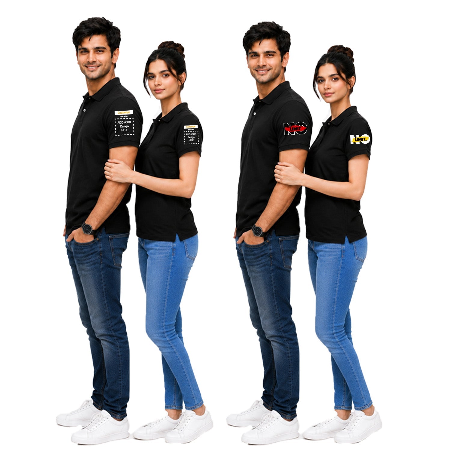 Unisex Mars polo T-shirt – Customize